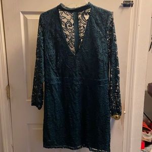 Green Lace Charlotte Russe dress